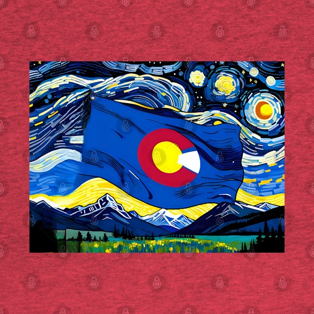 Colorado state flag by Rogue Clone